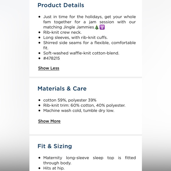 Thermal maternity tee - Picture 3 of 3